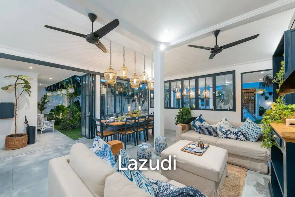 Beachside 5 Bedroom Leasehold Villa in Beautiful Petitenget