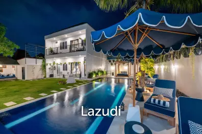 Beachside 5 Bedroom Leasehold Villa in Beautiful Petitenget