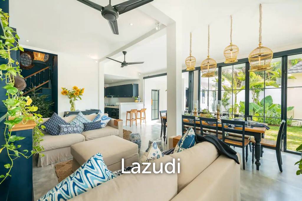 Beachside 5 Bedroom Leasehold Villa in Beautiful Petitenget