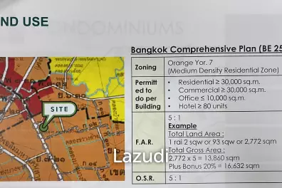 Exceptional Commercial Land for Sale: 693 sqw Adjacent to Sukhumvit Road + BTS On Nut