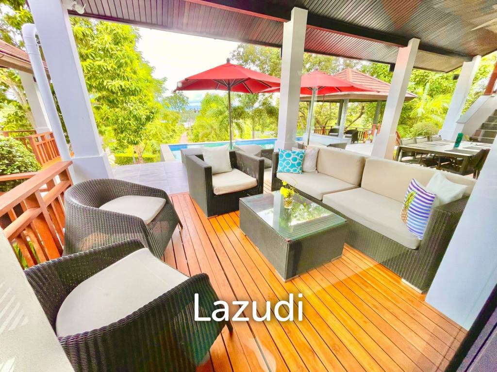 Majestic 4-Bedroom Villa for Rent in Mae Nam