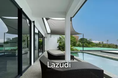 Completed 3-Bed Sea View Villa in Chaweng Noi