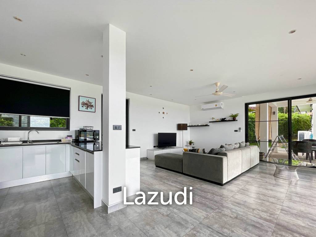 Completed 3-Bed Sea View Villa in Chaweng Noi