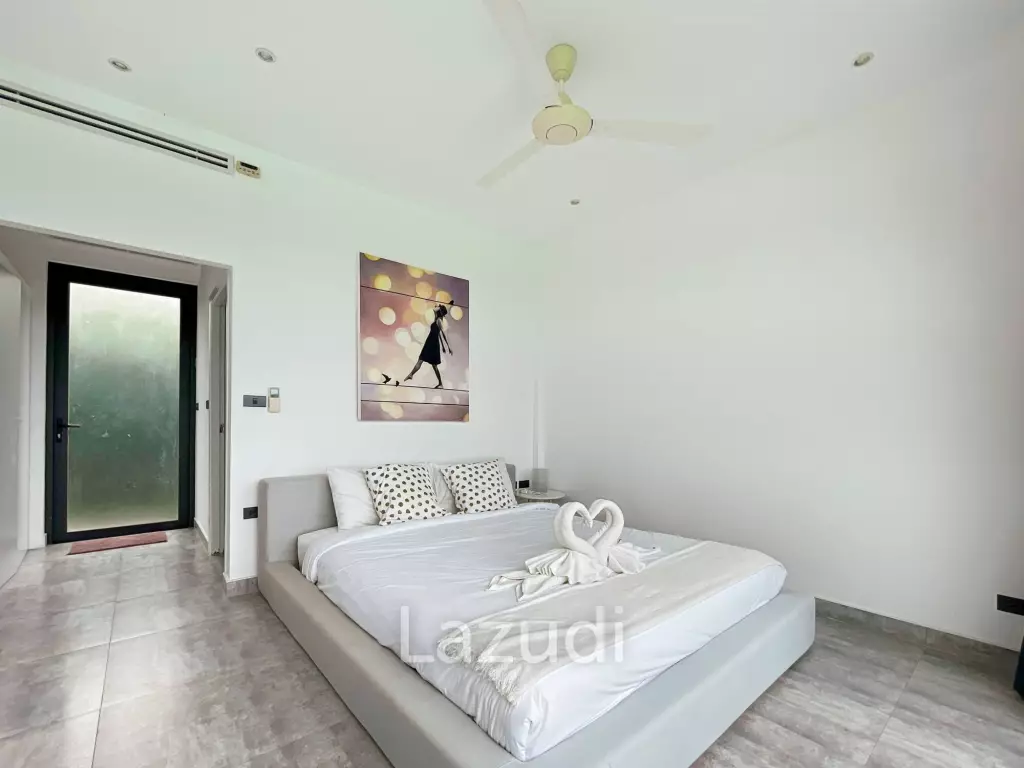 Completed 3-Bed Sea View Villa in Chaweng Noi
