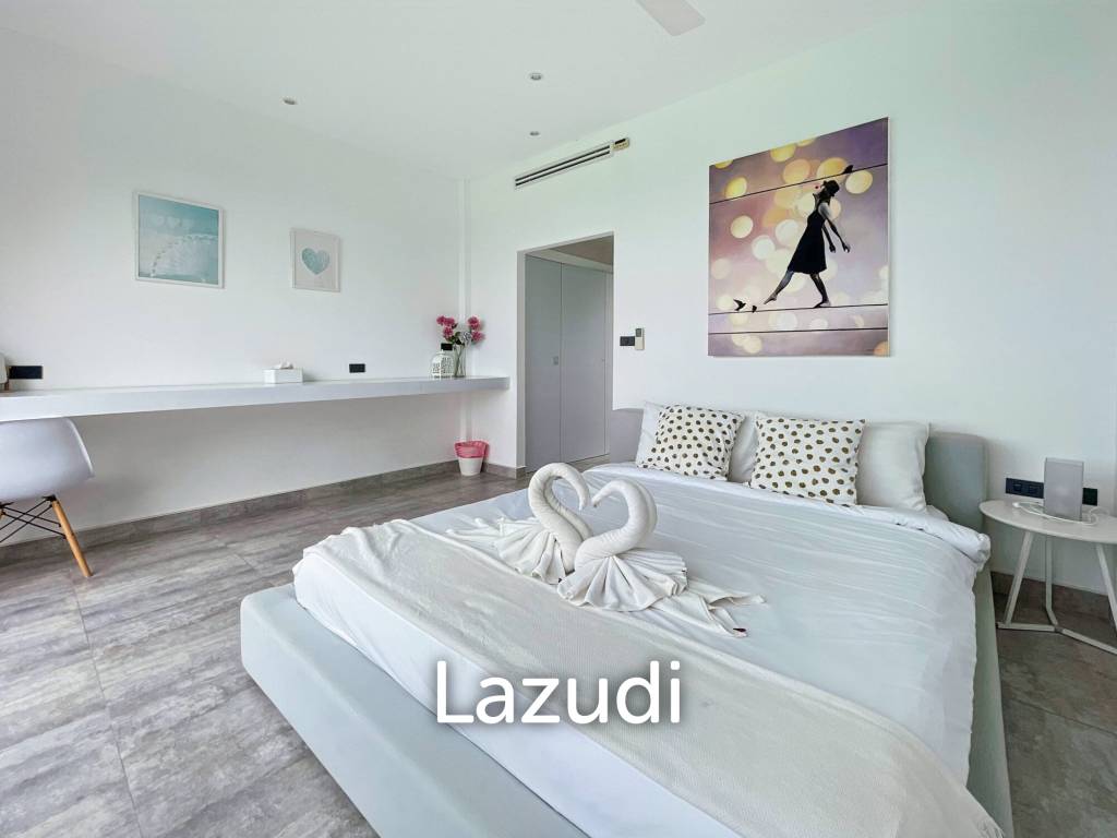 Completed 3-Bed Sea View Villa in Chaweng Noi