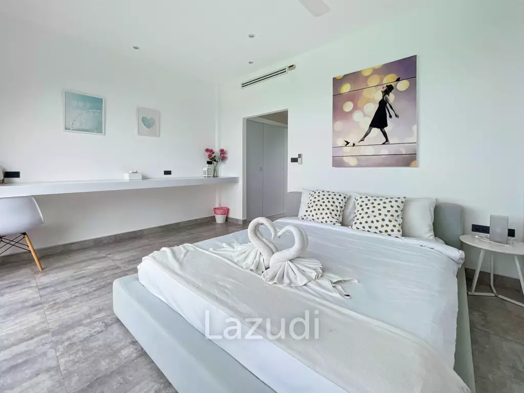 Completed 3-Bed Sea View Villa in Chaweng Noi