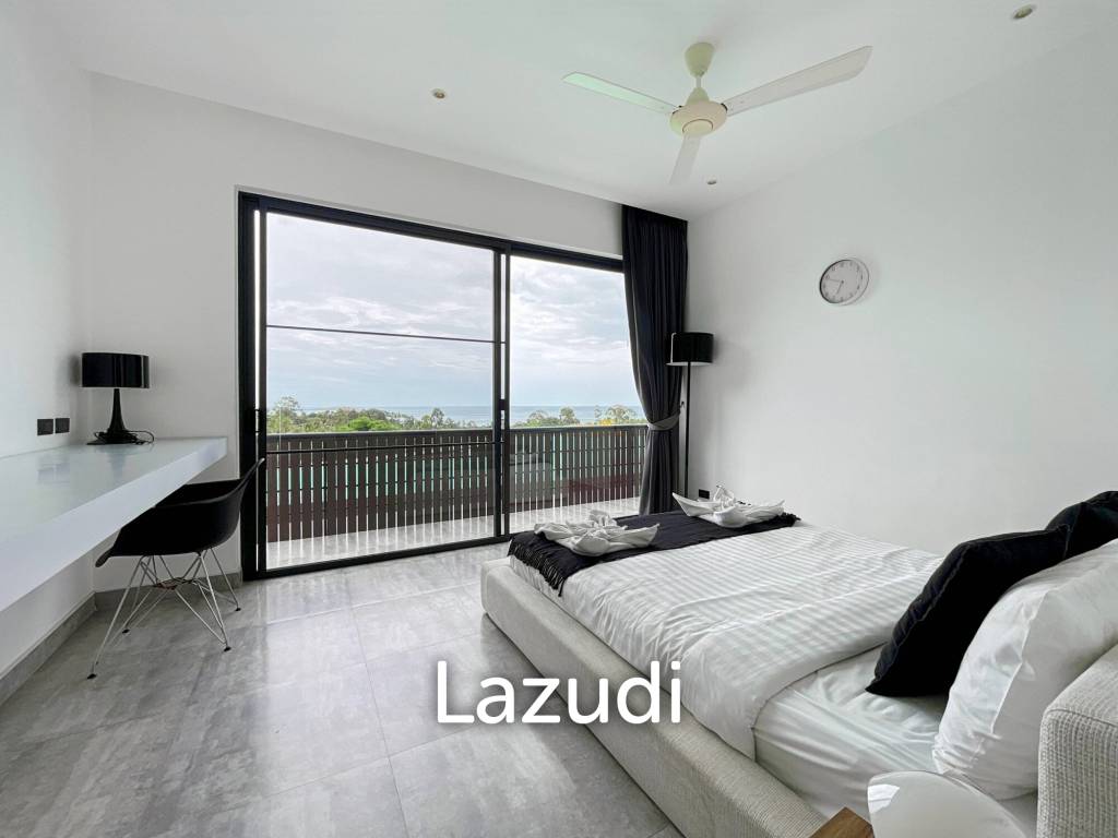Completed 3-Bed Sea View Villa in Chaweng Noi