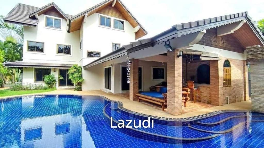 4 Bed Architectural Design Villa For Sale in Nai Harn