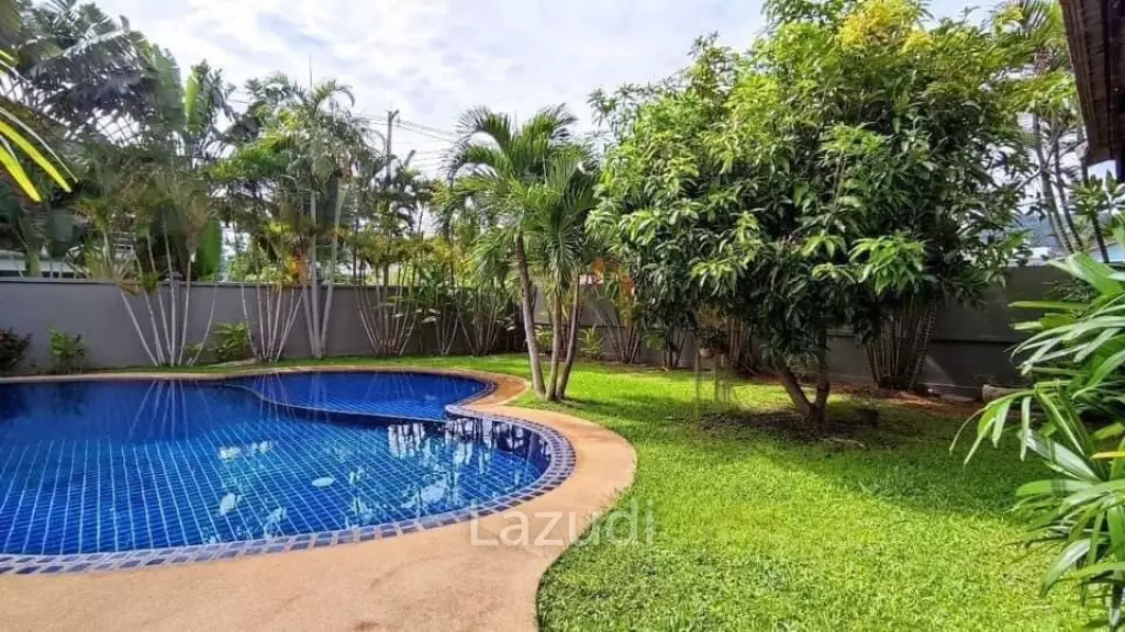 4 Bed Architectural Design Villa For Sale in Nai Harn