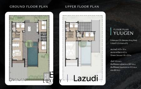 Onsen Villa 5 Bed 287 SQ.M WABI SABI Onsen Villa Hua Hin