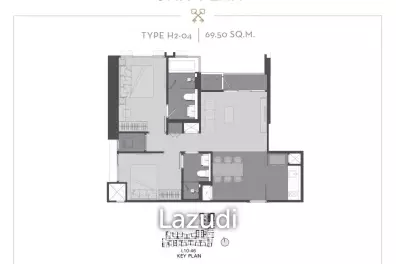 2Bed 2Bath 70 SQ.M The Address Siam-Ratchathewi