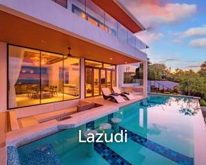 Sea View 4-Bed Villa in Bang Por