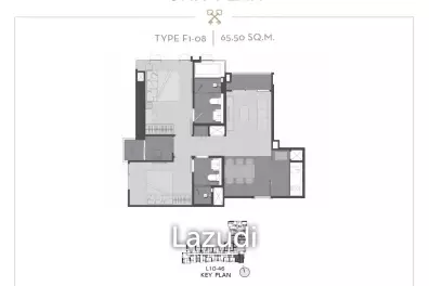 2Bed 2Bath 66 SQ.M The Address Siam-Ratchathewi