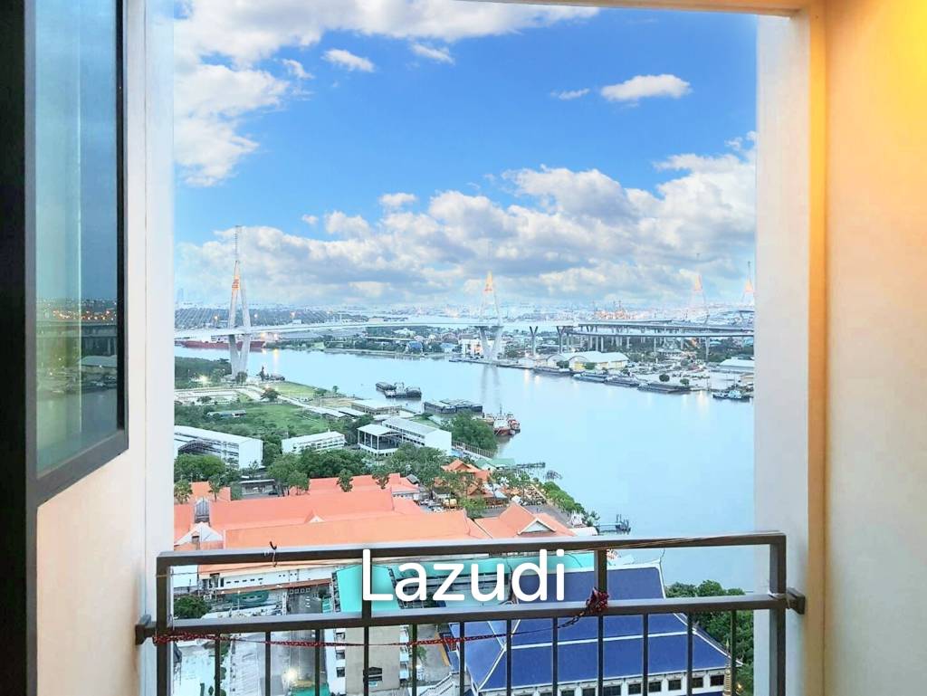 1 Bed 1 Bath 50 SQ.M U Delight Riverfront Rama 3