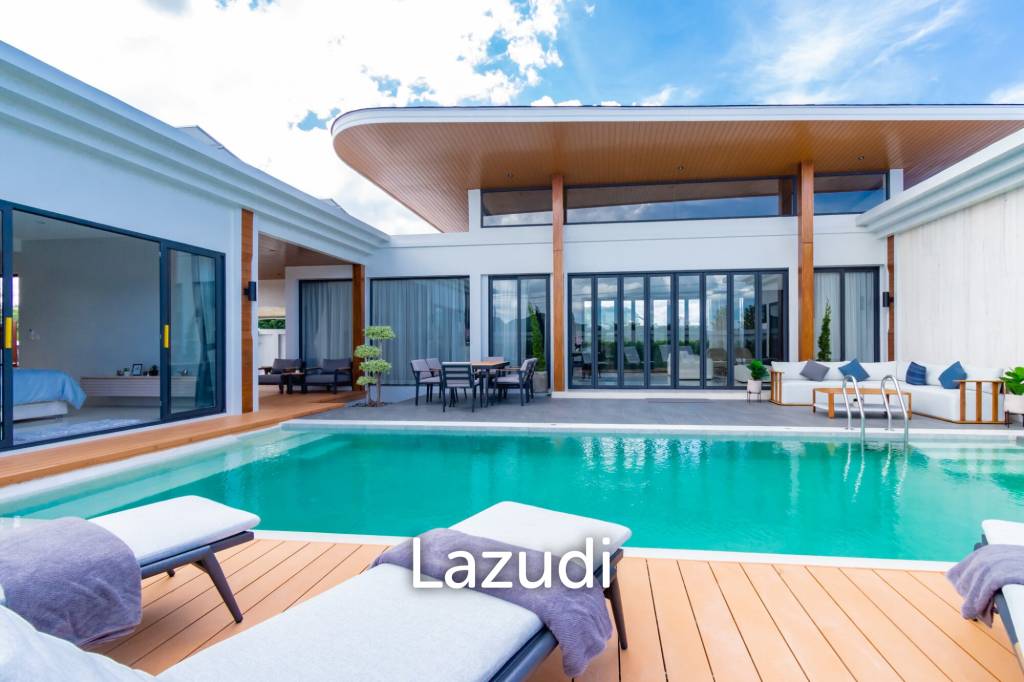 3 Beds 3 Baths 407.29 SQ.M. Thipurai Luxury Pool Villas
