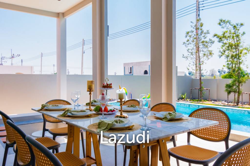 3 Bed 3 Bath 187 SQ.M. Reeva Pool Villas