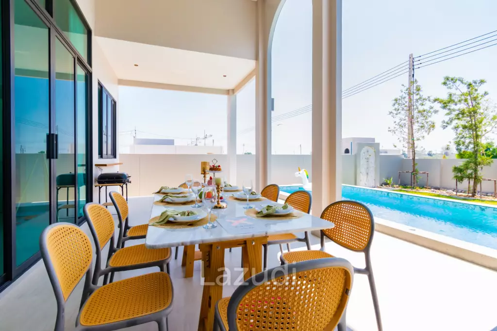 3 Bed 3 Bath 187 SQ.M. Reeva Pool Villas