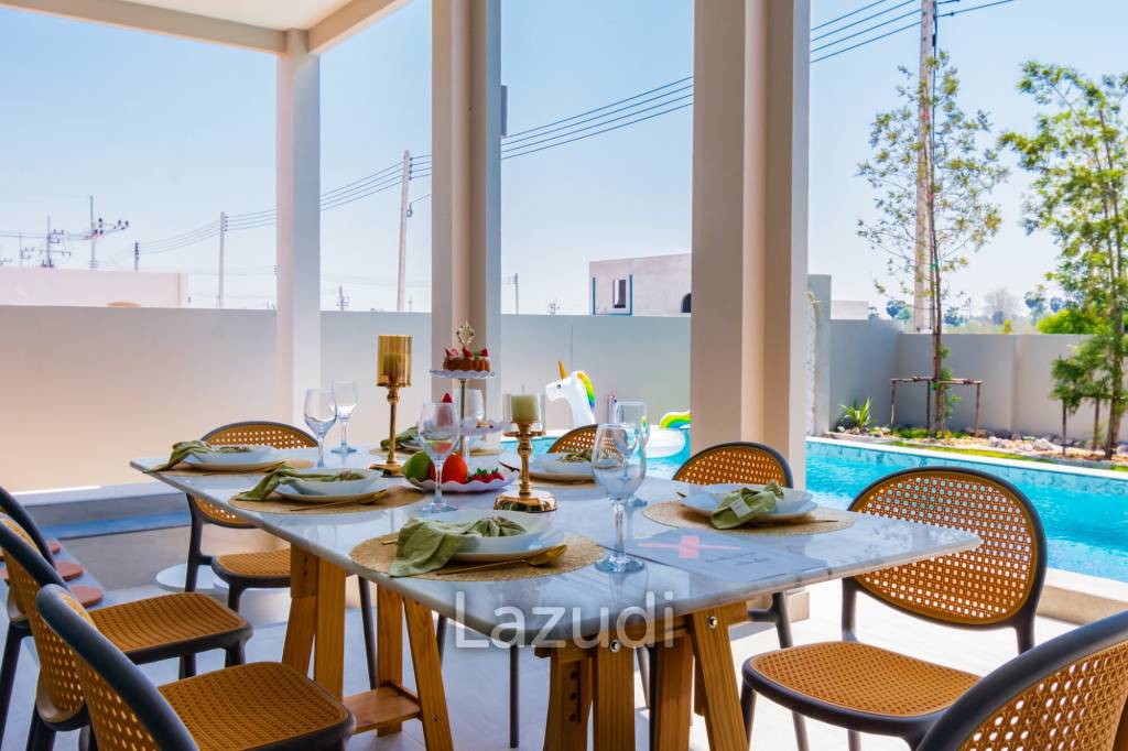 3 Bed 3 Bath 187 SQ.M. Reeva Pool Villas