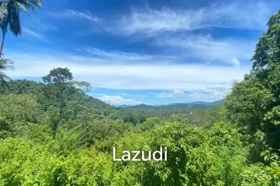 Double Vista Delight: 1,800 Sqm Oasis with Views of Conrad, Talingnam, Lipa Noi Sunset, and Five Islands in South Samui