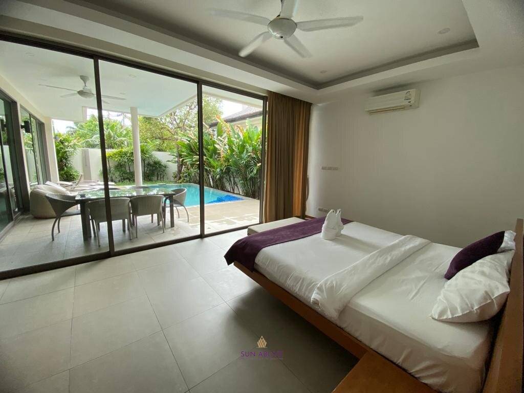 3 BED 4 BATH TROPICAL POOL VILLA NEAR RAWAI