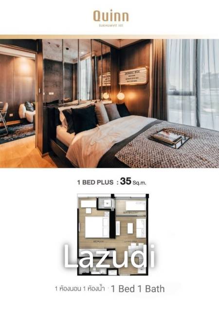 1 Bed 1 Bath 35.40 SQ.M Quinn Sukhumvit 101