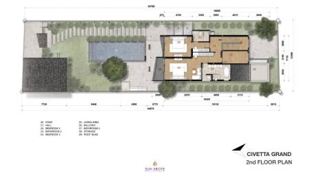 3 Bed 4 Bath 441.48 SQ.M Civetta Grand Villas