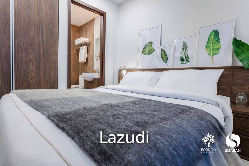 1 Bed 1 Bath 33.58 SQ.M ECOndo Bang Saray