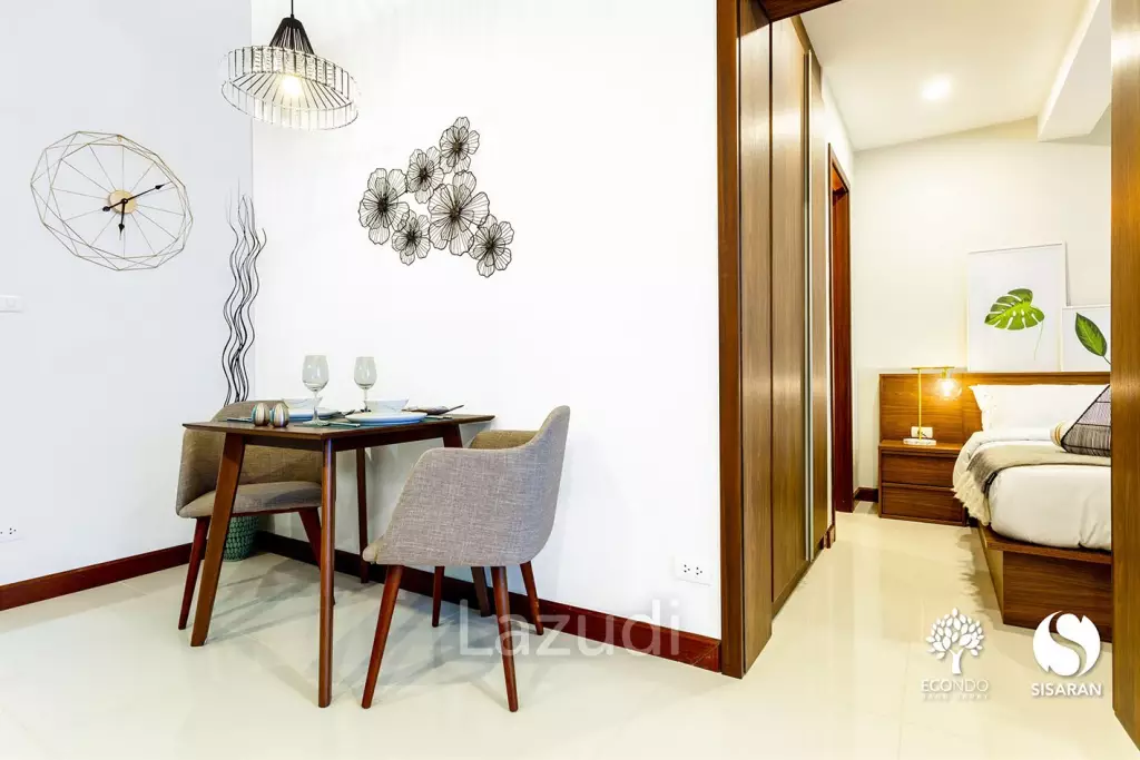 1 Bed 1 Bath 33.58 SQ.M ECOndo Bang Saray