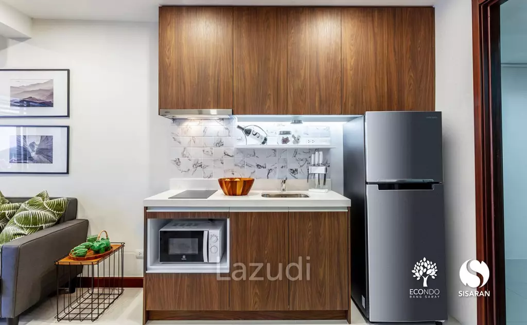 1 Bed 1 Bath 33.58 SQ.M ECOndo Bang Saray