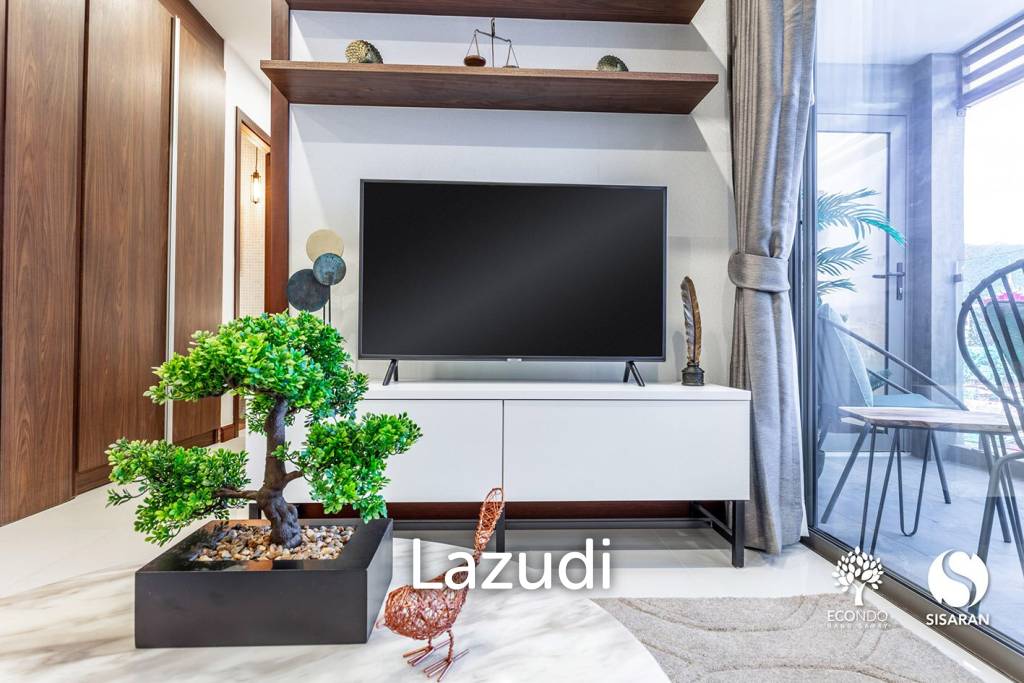 1 Bed 1 Bath 33.58 SQ.M ECOndo Bang Saray