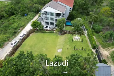 LARGE MODERN POOL VILLA : 4 bed seaview and country side view