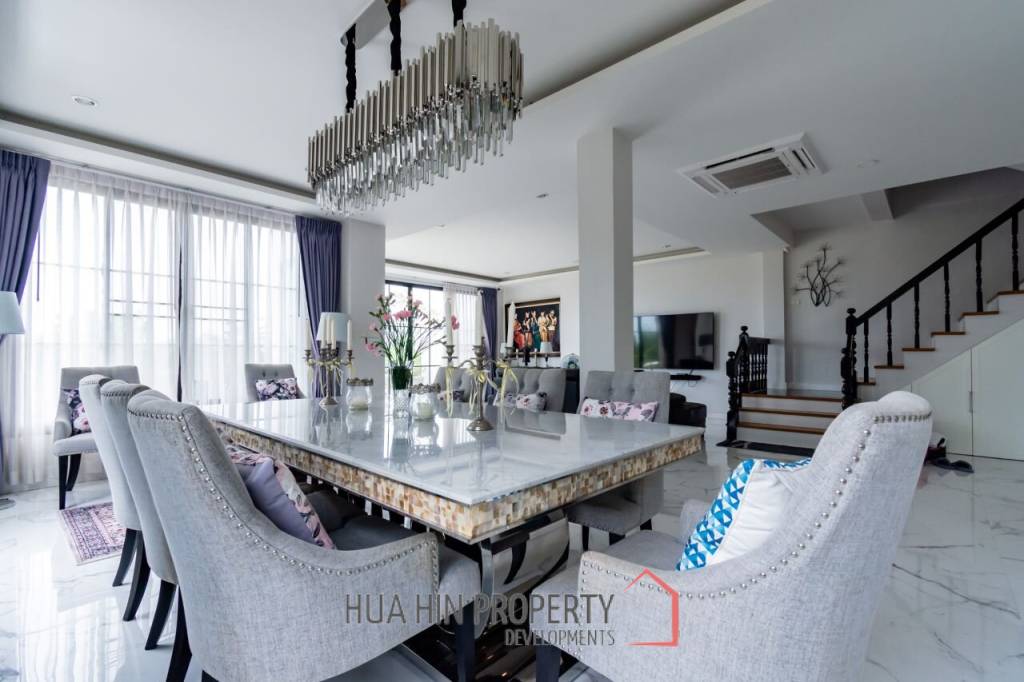 LARGE MODERN POOL VILLA : 4 bed seaview and country side view
