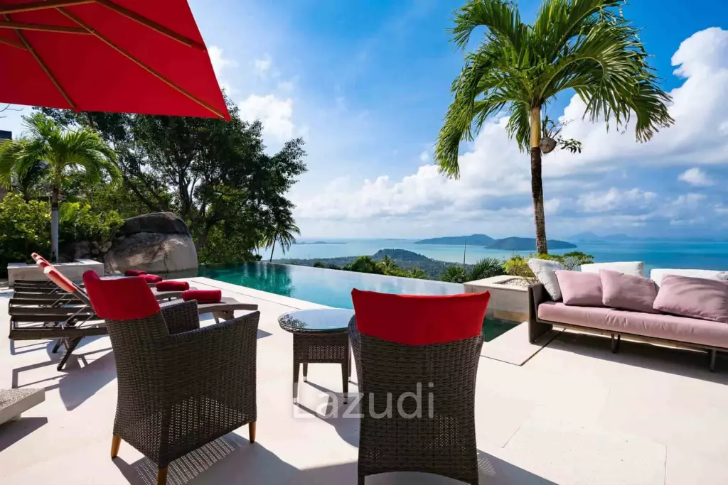 Luxury Villa With South Facing Island Views