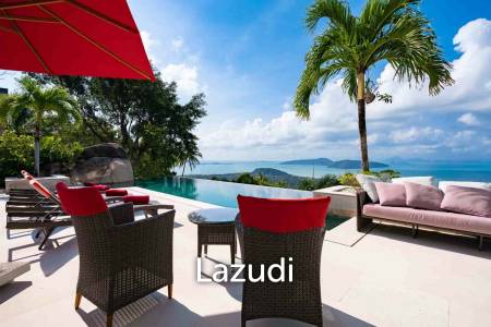 Luxury Villa With South Facing Island Views