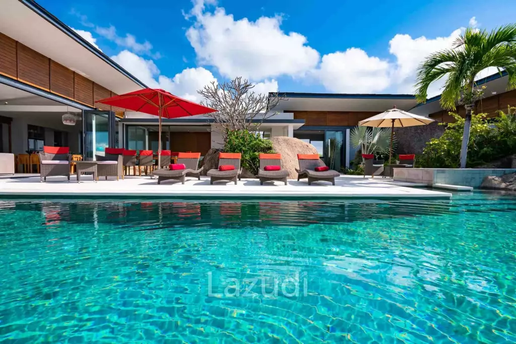 Luxury Villa With South Facing Island Views