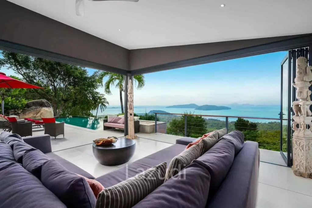 Luxury Villa With South Facing Island Views