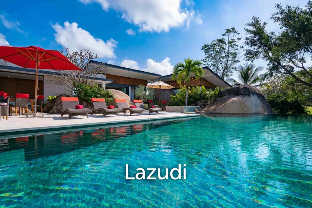 Luxury Villa With South Facing Island Views
