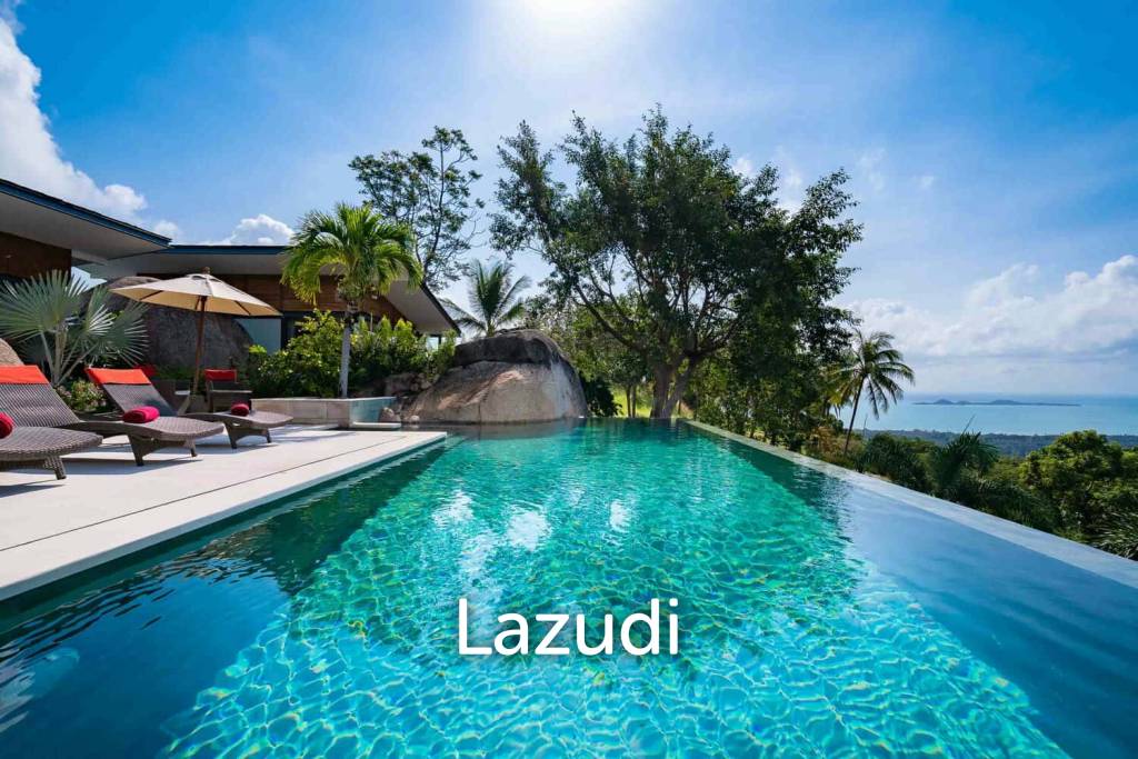 Luxury Villa With South Facing Island Views