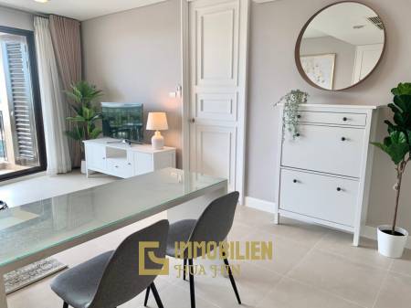 Marrakesch: 1-Schlafzimmer-Eigentumswohnung mit Meerblick im Obergeschoss