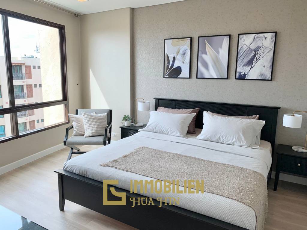 Marrakesch: 1-Schlafzimmer-Eigentumswohnung mit Meerblick im Obergeschoss