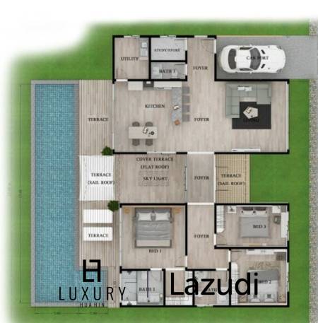 945 qm 3 Bett Haus Für Verkauf