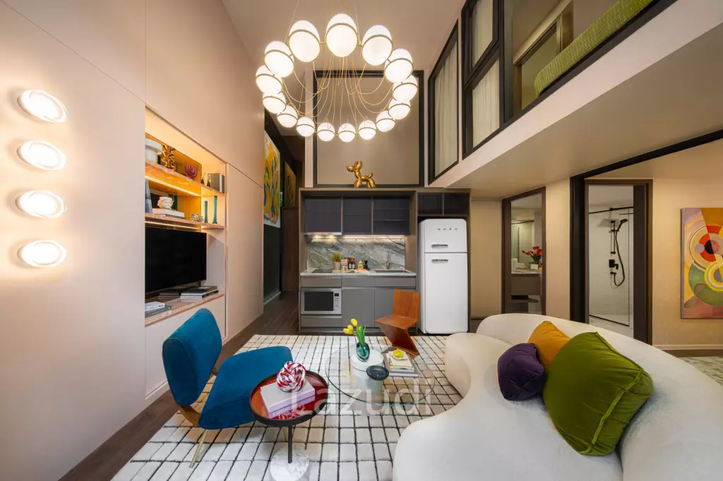 2 Bed 2 Bath Loft 75.96 SQ.M SHUSH Ratchathewi
