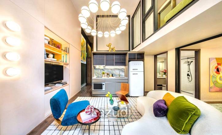 2 Beds 2 Baths Loft 62.92 SQ.M SHUSH Ratchathewi