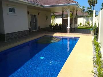3 Bed Pool Villa 240 SQM, Mountain Beach Villas, 2 minutes to Khao Kalok Temple and beaches