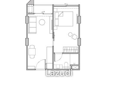 1 Bed 1 Bath 35 SQ.M. at HOLME Ekkamai 22