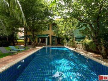 Private Six Bedroom Pool Villa in the Middle of Patong - A True Oasis - Sold with Five Storey Apartment Building to Generate Income