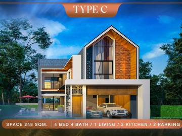 4 bed 248SQM Dspace Pool Villas