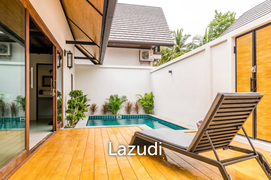 Exquisite 1 Bedroom Villa + sofa bed with Private Plunge Pool