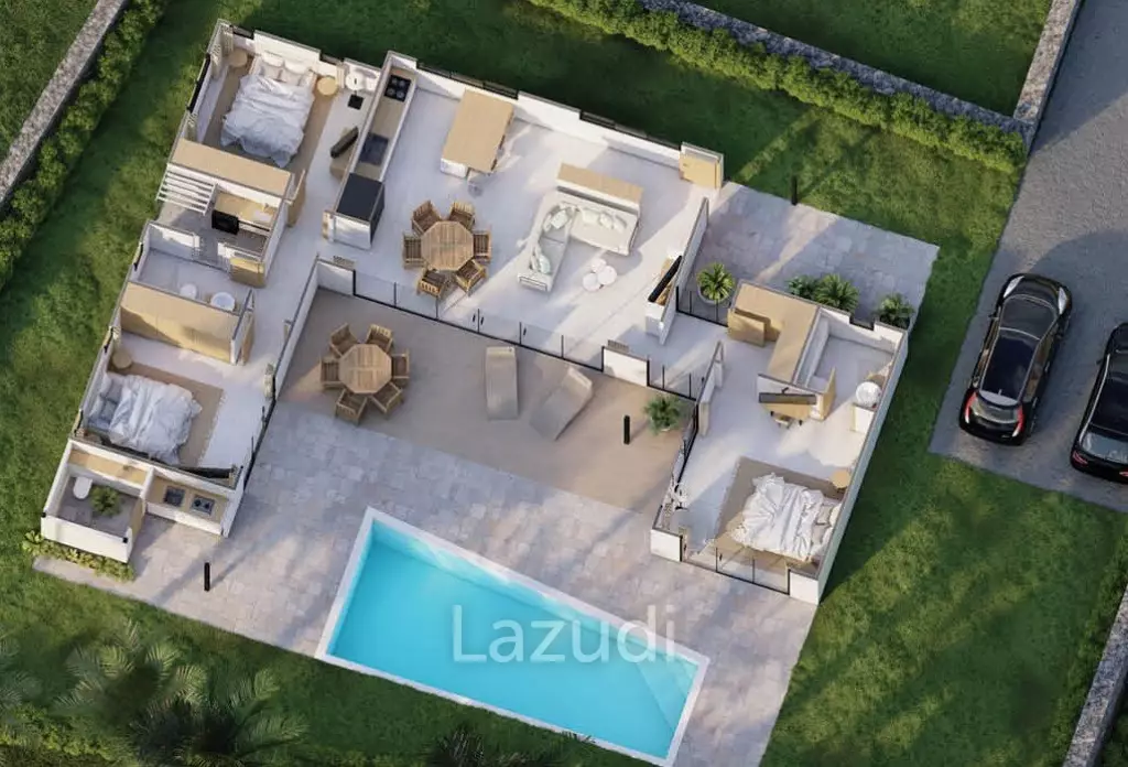 3 Bed 3 Bath 251.64 SQ.M Orion Villas Coconut Lane