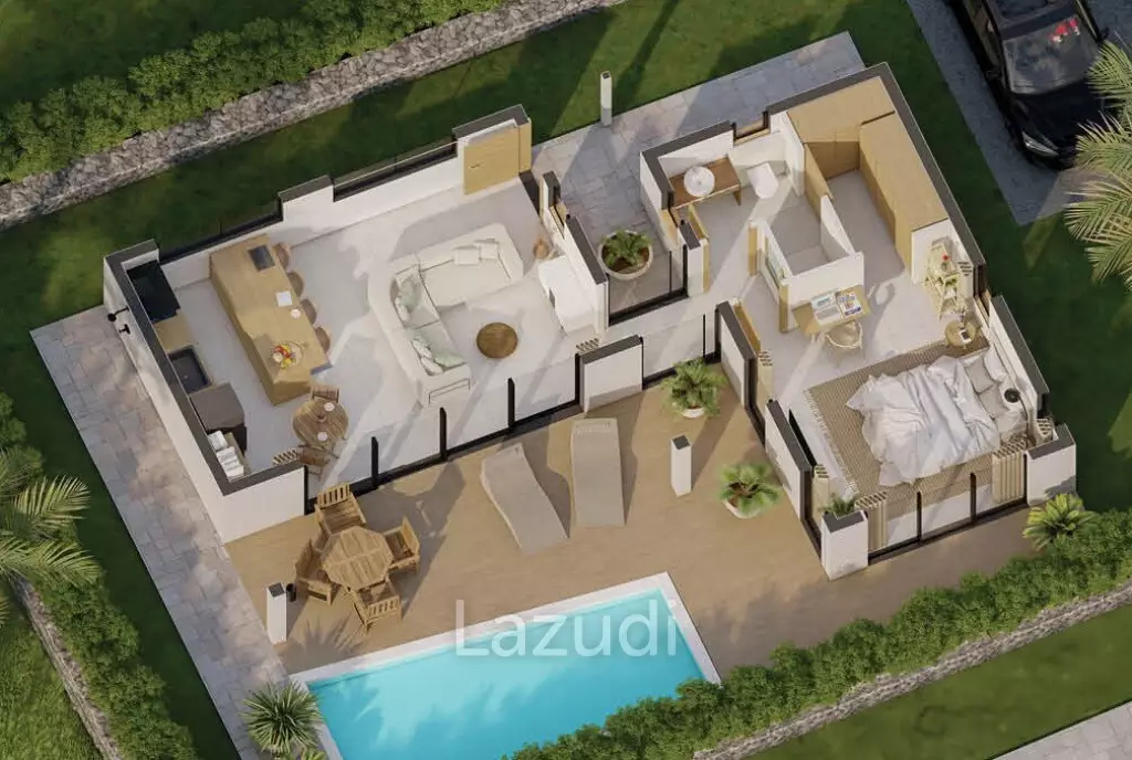 1 Bed 1 Bath 132.72 SQ.M Orion Villas Coconut Lane